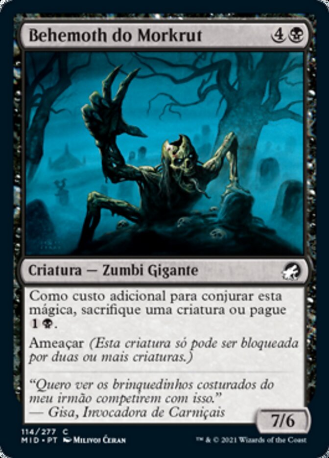 Behemoth do Morkrut - Innistrad: Midnight Hunt