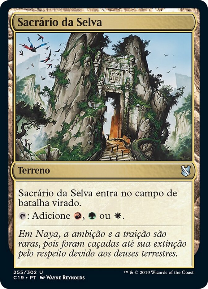 Sacrário da Selva - Commander 2019