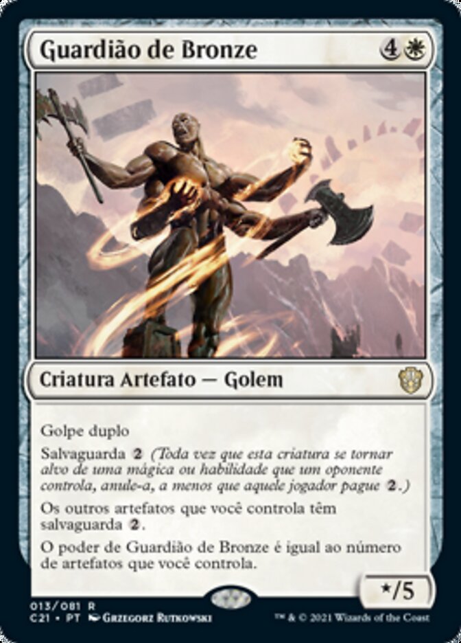 Guardião de Bronze - Commander 2021