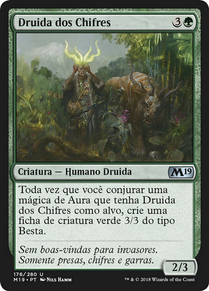 Druida dos Chifres - Core Set 2019