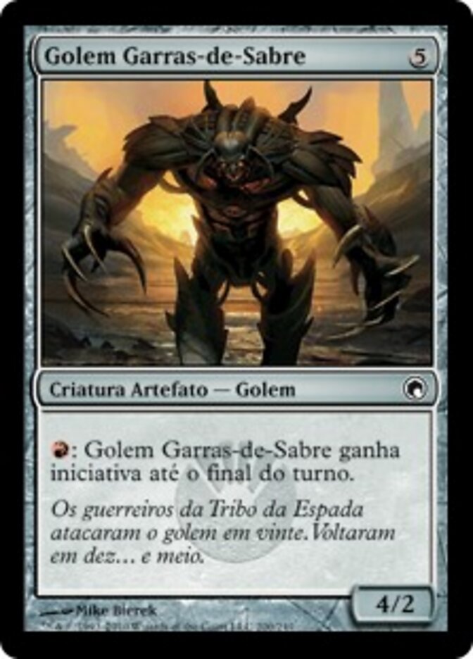 Golem Garras-de-Sabre - Scars of Mirrodin