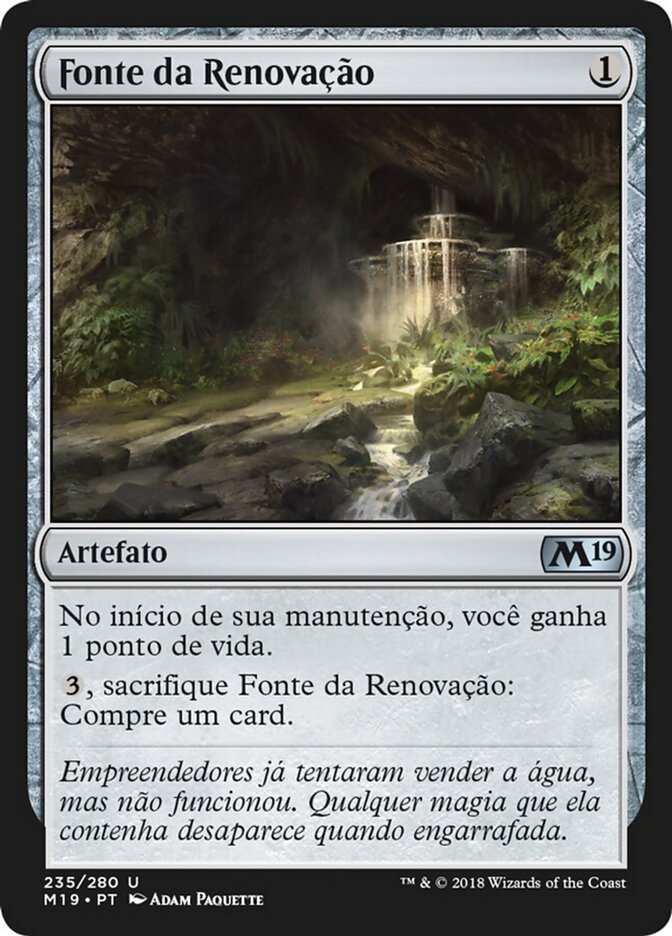 Fonte da Renovação - Core Set 2019