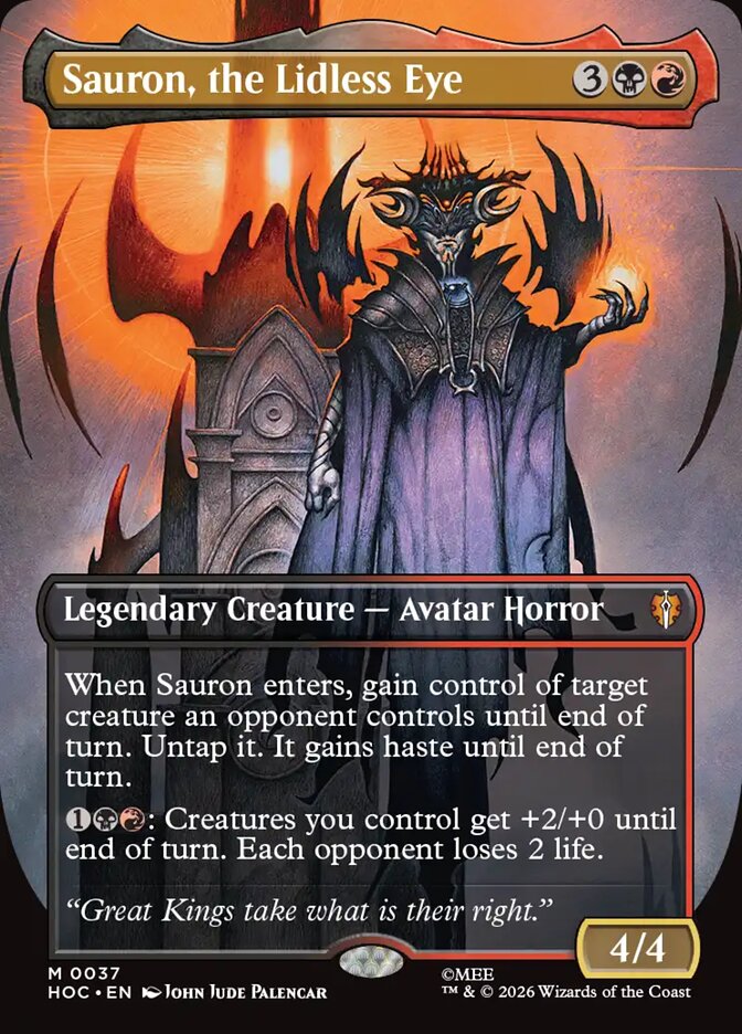Sauron, the Lidless Eye - The Hobbit Eternal