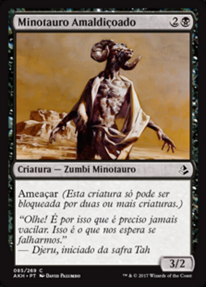 Minotauro Amaldiçoado - Amonkhet