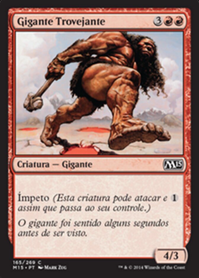 Gigante Trovejante - Magic 2015