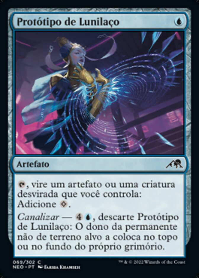 Protótipo de Lunilaço - Kamigawa: Neon Dynasty