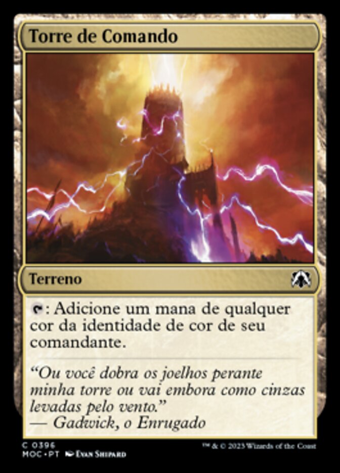 Torre de Comando - March of the Machine Commander
