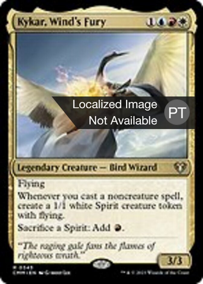 Kykar, Fúria do Vento - Commander Masters