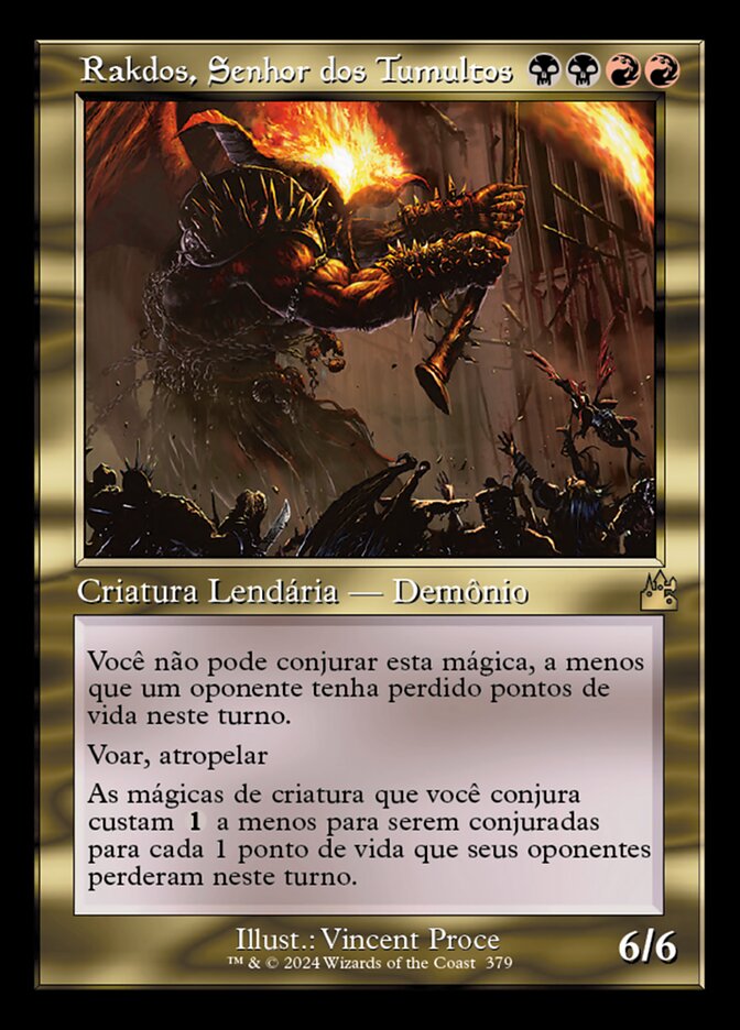 Rakdos, Senhor dos Tumultos - Ravnica Remastered