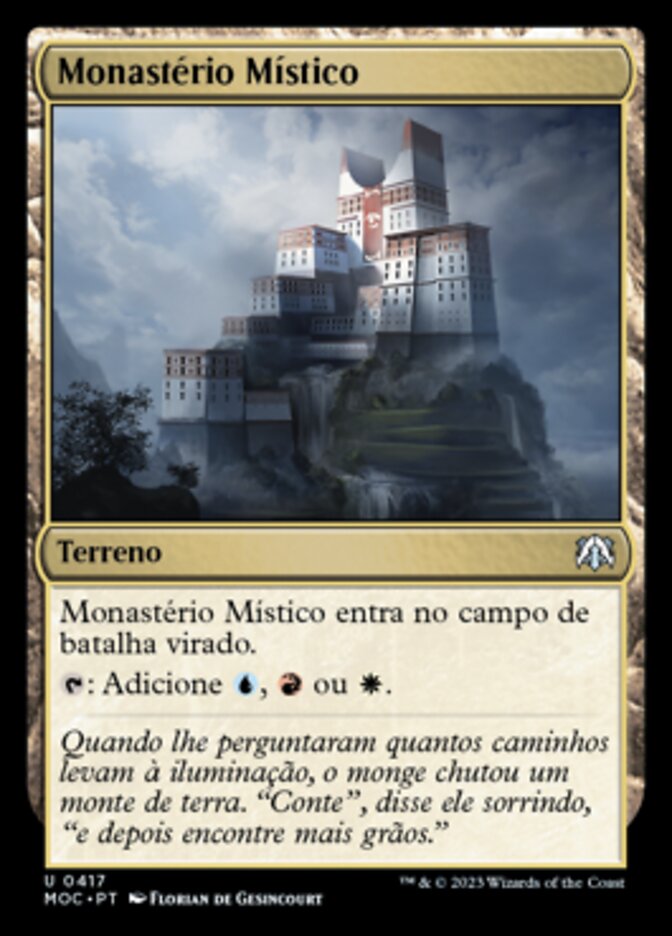 Monastério Místico - March of the Machine Commander