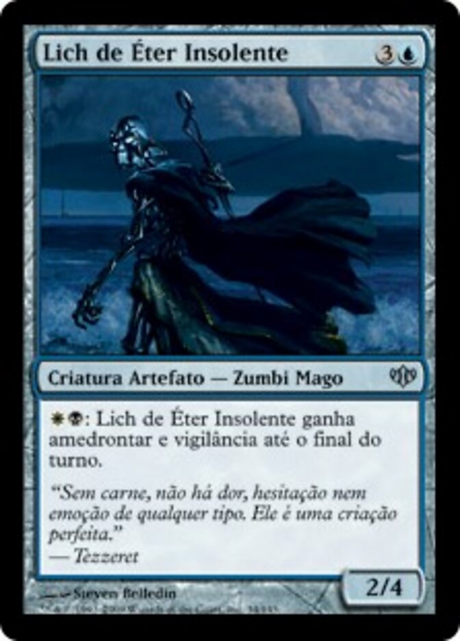 Lich de Éter Insolente - Conflux