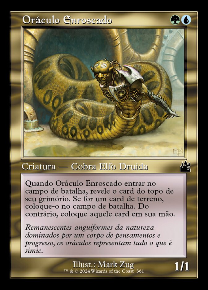 Oráculo Enroscado - Ravnica Remastered
