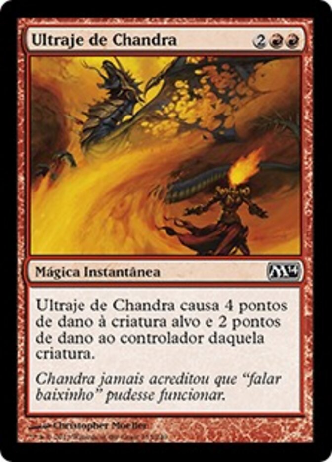 Ultraje de Chandra - Magic 2014