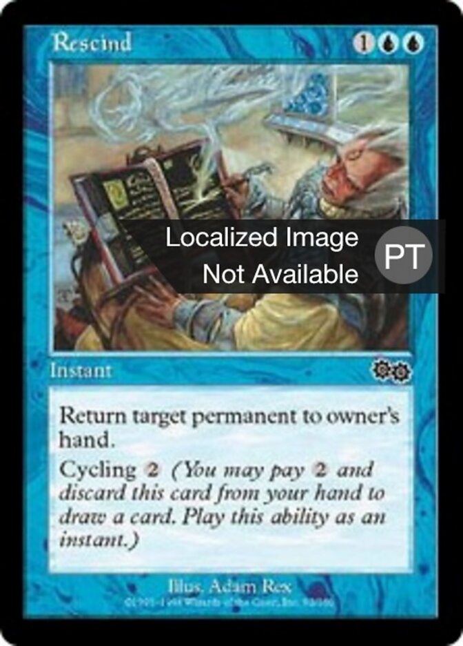 Rescindir - Urza's Saga