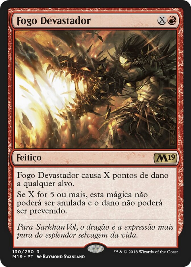 Fogo Devastador - Core Set 2019