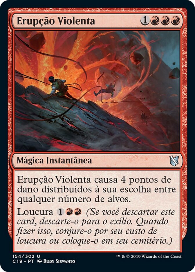 Erupção Violenta - Commander 2019