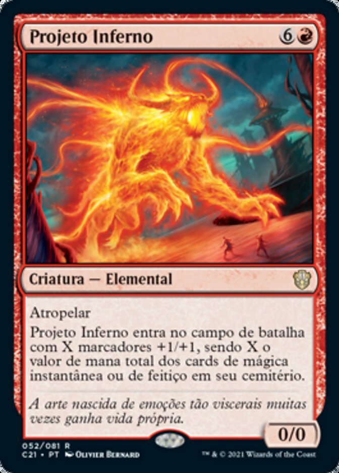 Projeto Inferno - Commander 2021
