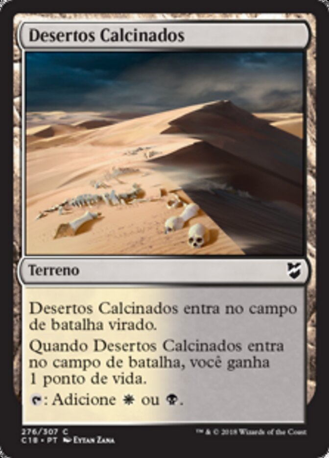 Desertos Calcinados - Commander 2018