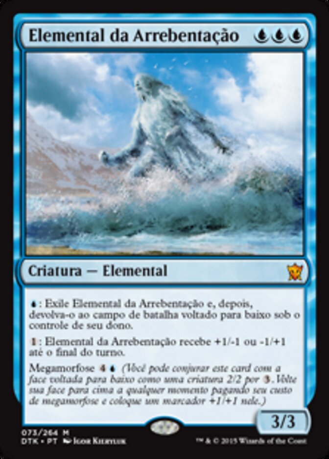 Elemental da Arrebentação - Dragons of Tarkir