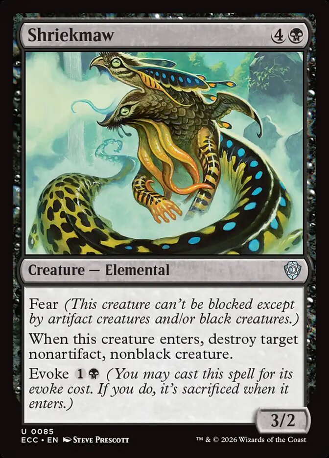 Shriekmaw - Lorwyn Eclipsed Commander
