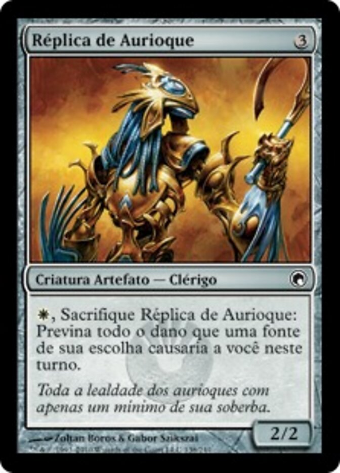 Réplica de Aurioque - Scars of Mirrodin