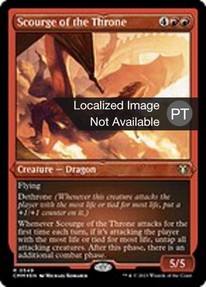Flagelo do Trono - Commander Masters