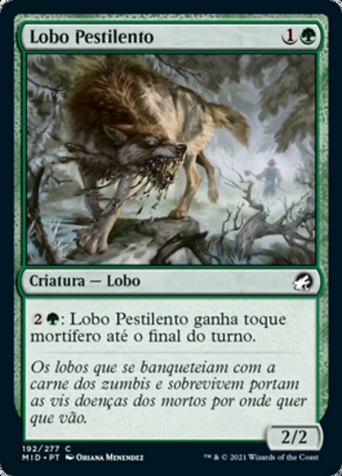 Lobo Pestilento - Innistrad: Midnight Hunt