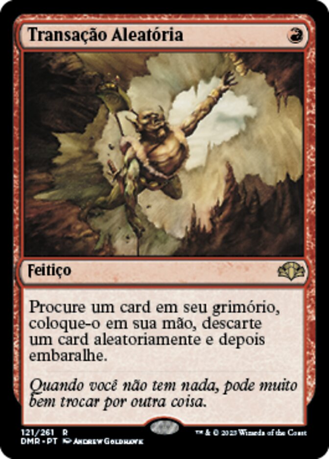 Transação Aleatória - Dominaria Remastered