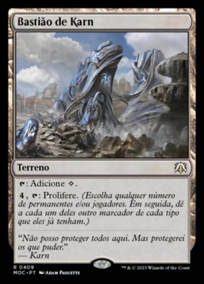 Bastião de Karn - March of the Machine Commander