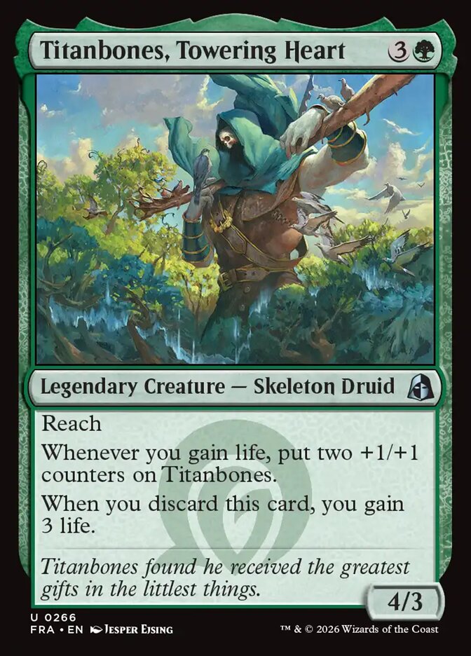 Titanbones, Towering Heart, Reality Fracture (Divulgação/Wizards of the Coast)