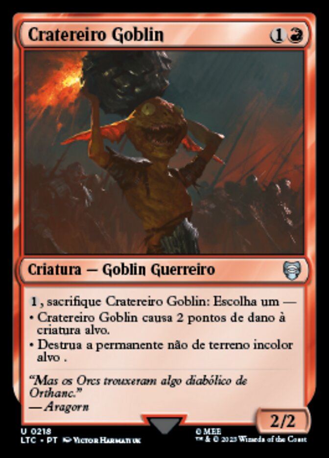 Cratereiro Goblin - Tales of Middle-earth Commander