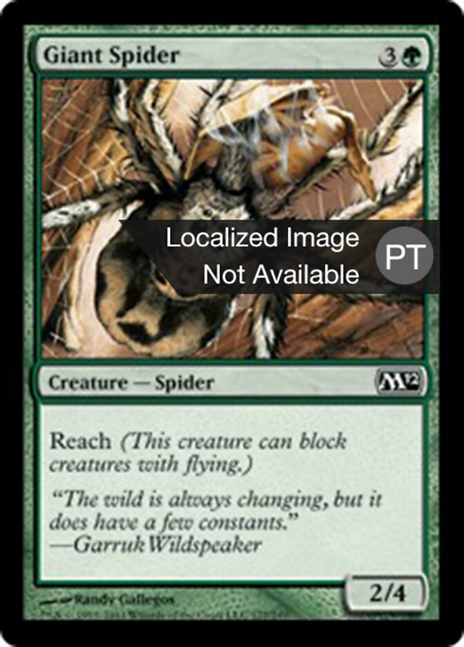 Aranha Gigante - Magic 2012