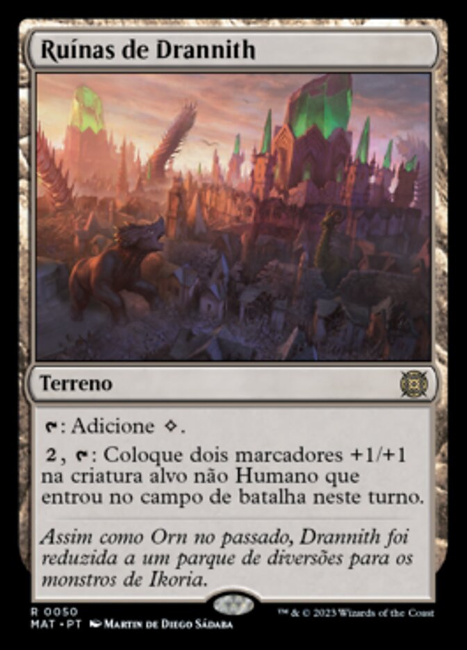 Ruínas de Drannith - March of the Machine: The Aftermath