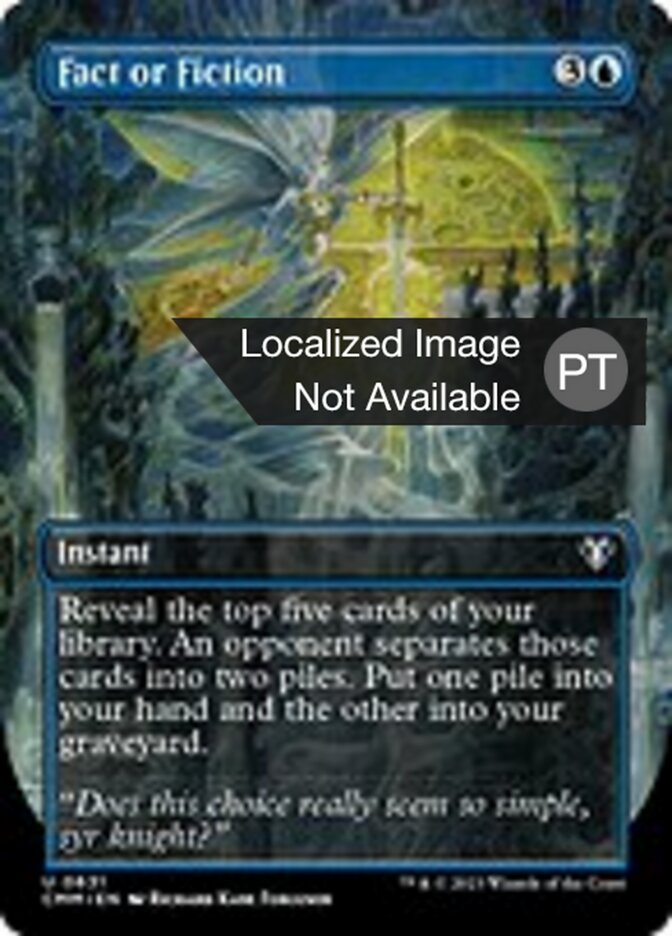 Fato ou Ficção - Commander Masters