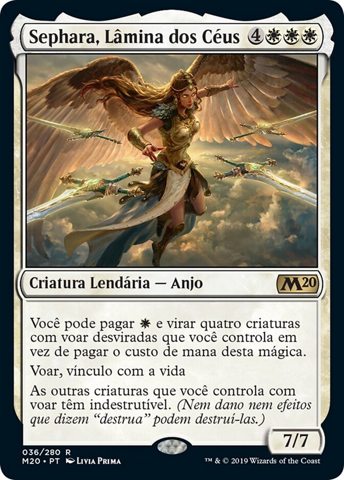 Sephara, Lâmina dos Céus - Core Set 2020