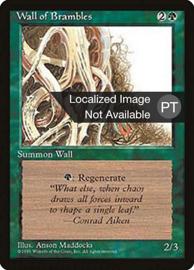 Barreira de Sarças - Fourth Edition Foreign Black Border
