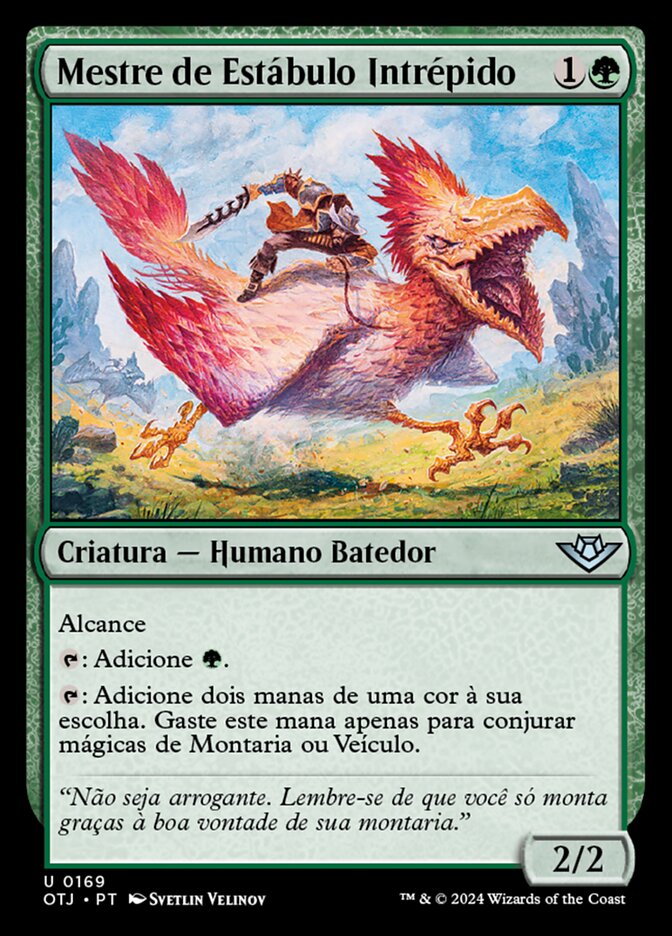 Mestre de Estábulo Intrépido - Outlaws of Thunder Junction