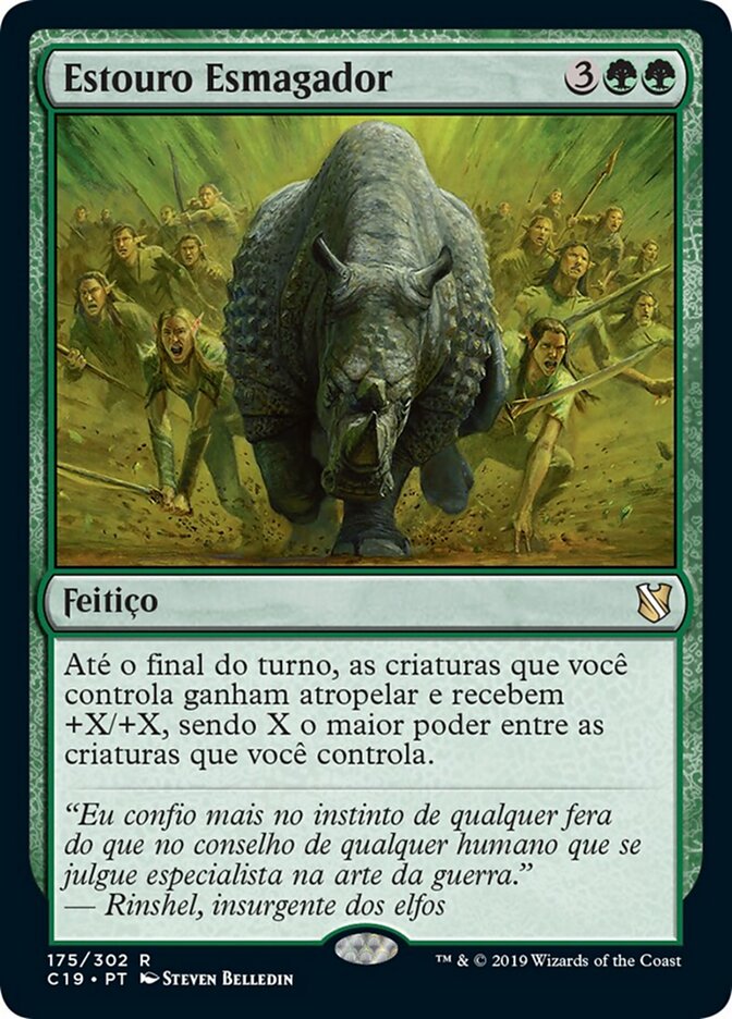 Estouro Esmagador - Commander 2019