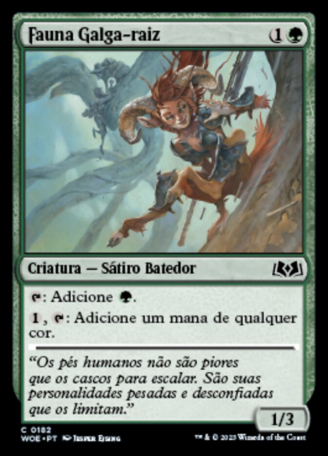 Fauna Galga-raiz - Wilds of Eldraine