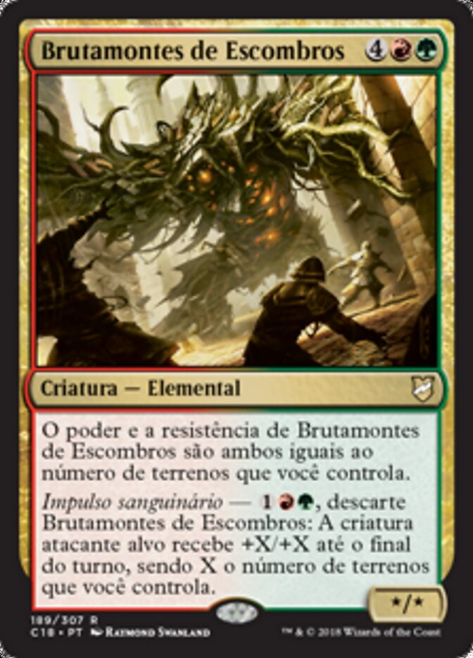 Brutamontes de Escombros - Commander 2018