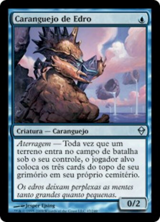 Caranguejo de Edro - Zendikar