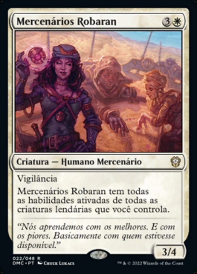 Mercenários Robaran - Dominaria United Commander