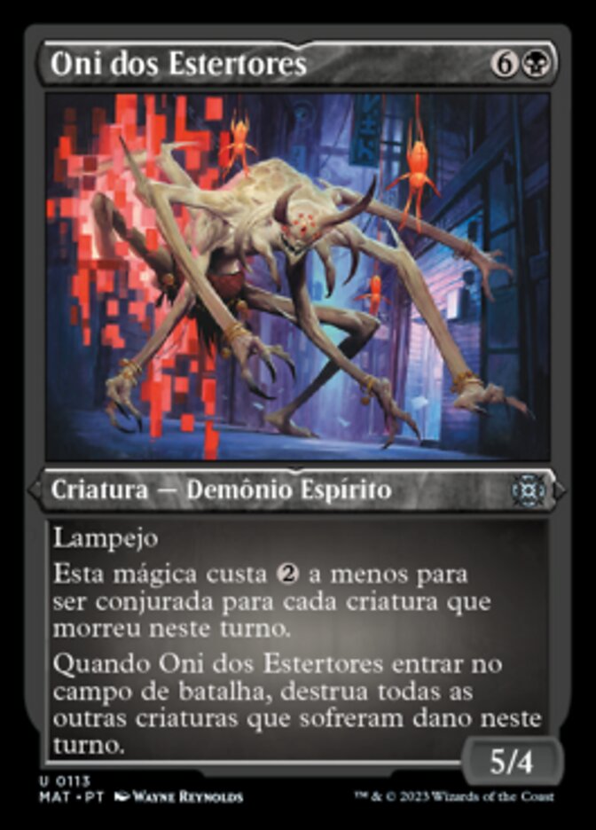 Oni dos Estertores - March of the Machine: The Aftermath