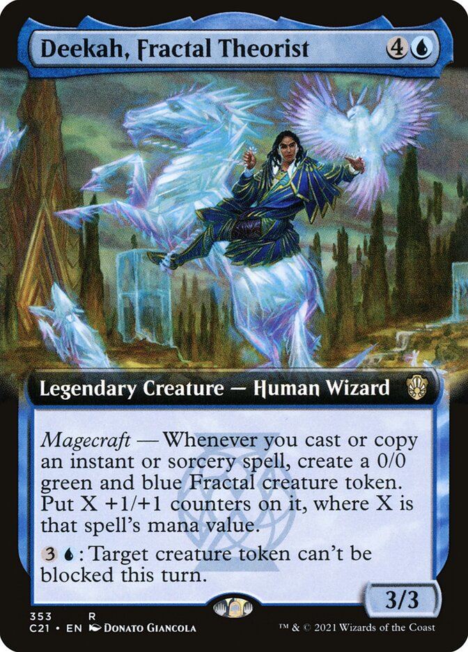 Deekah, Fractal Theorist - Commander 2021