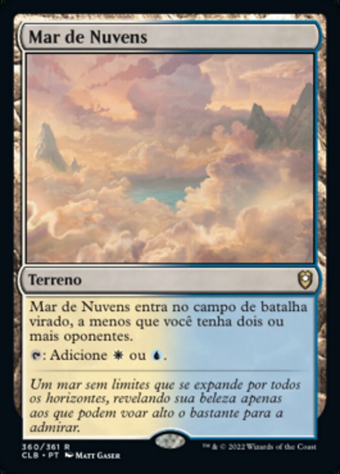 Mar de Nuvens - Commander Legends: Battle for Baldur's Gate