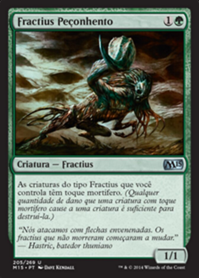 Fractius Peçonhento - Magic 2015