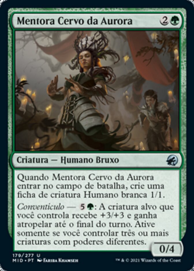 Mentora Cervo da Aurora - Innistrad: Midnight Hunt