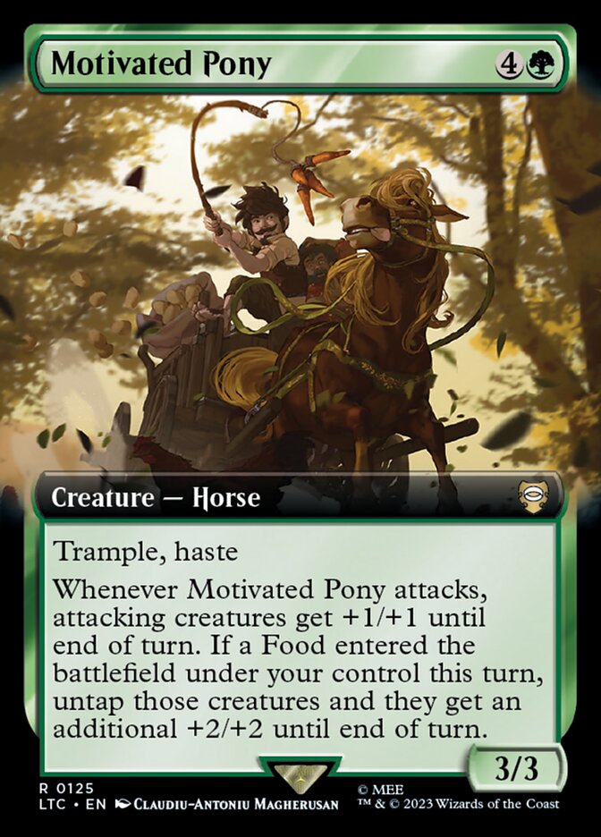 Motivated Pony - Tales of Middle-earth Commander