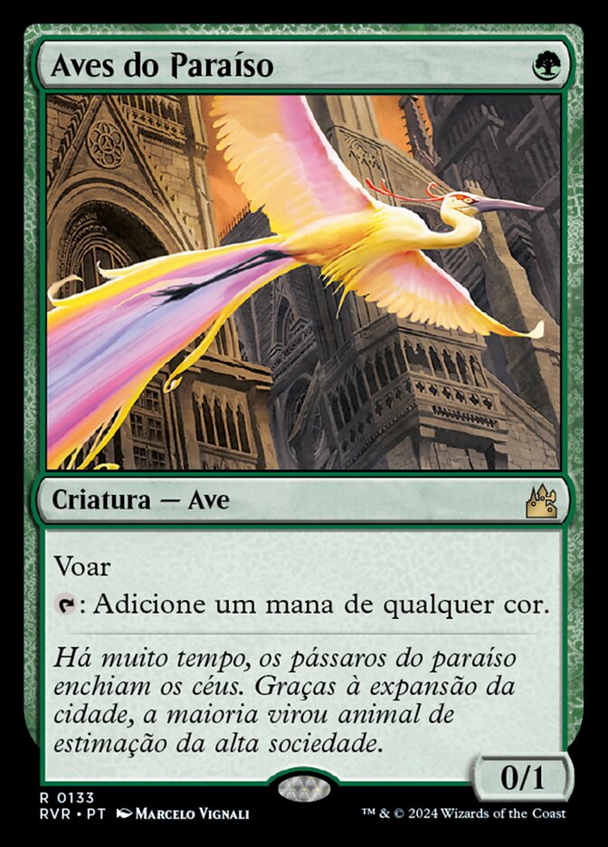 Aves do Paraíso - Ravnica Remastered