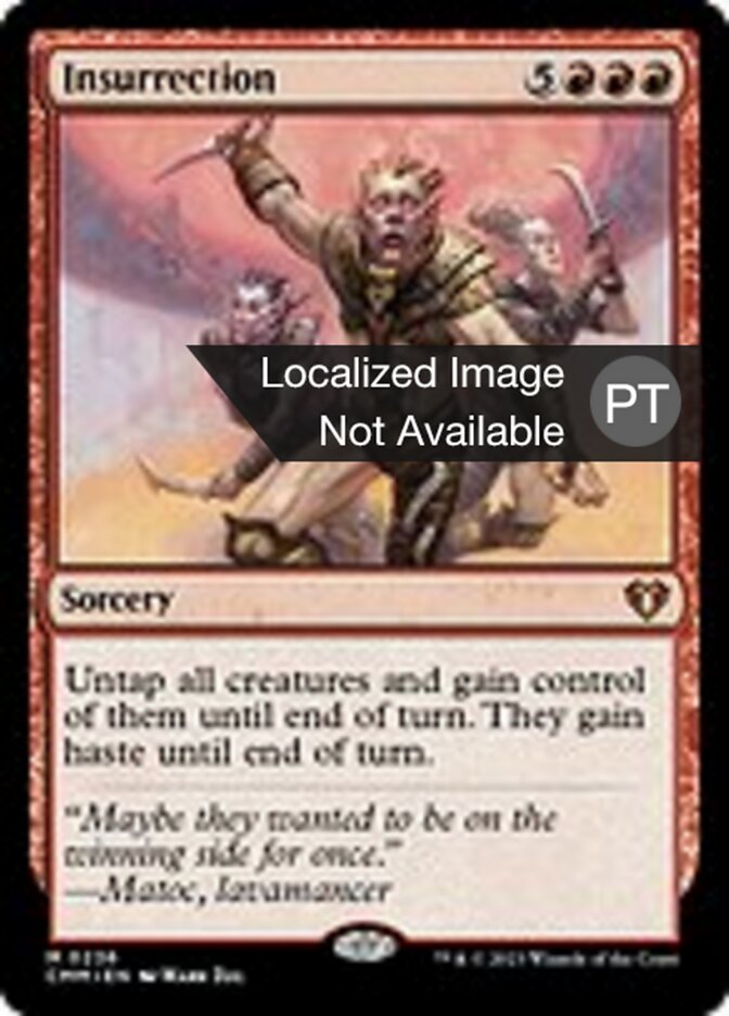 Insurreição - Commander Masters